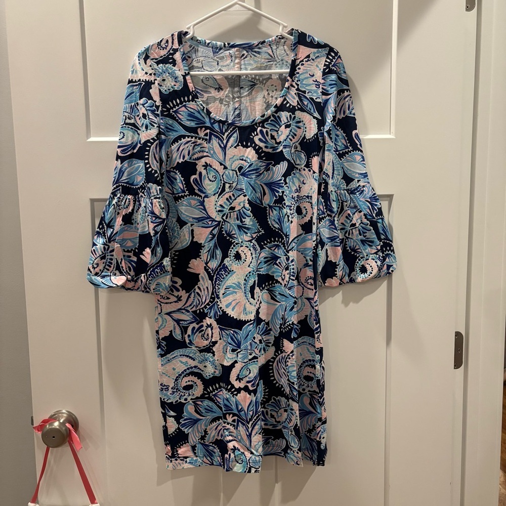 Lilly Pulitzer Carlile Dress Holy Flockamolie